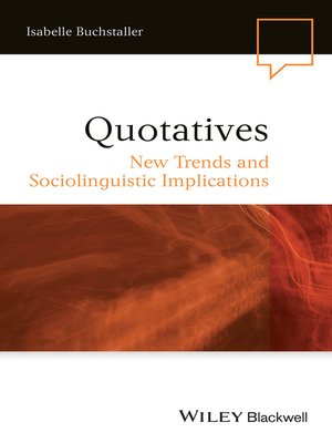 cover image of Quotatives